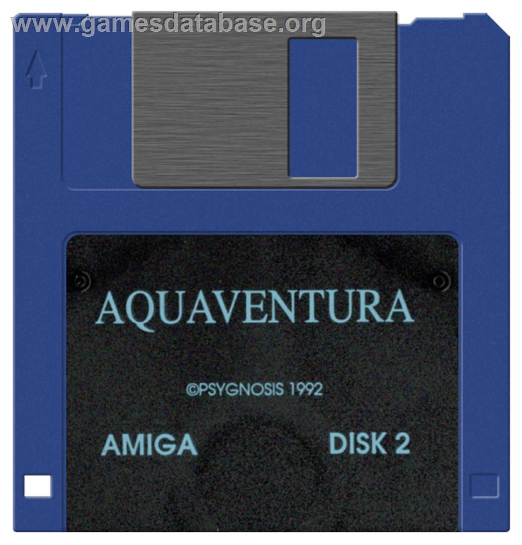 Aquaventura - Commodore Amiga - Artwork - Disc