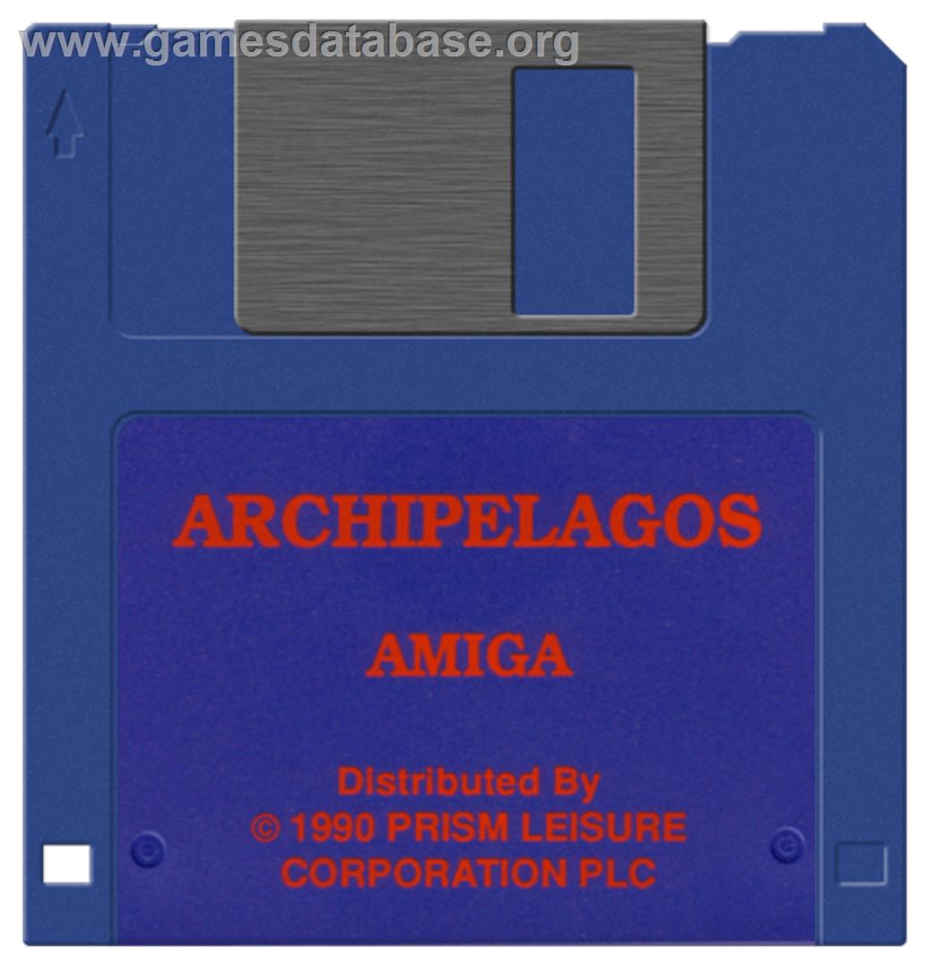 Archipelagos - Commodore Amiga - Artwork - Disc