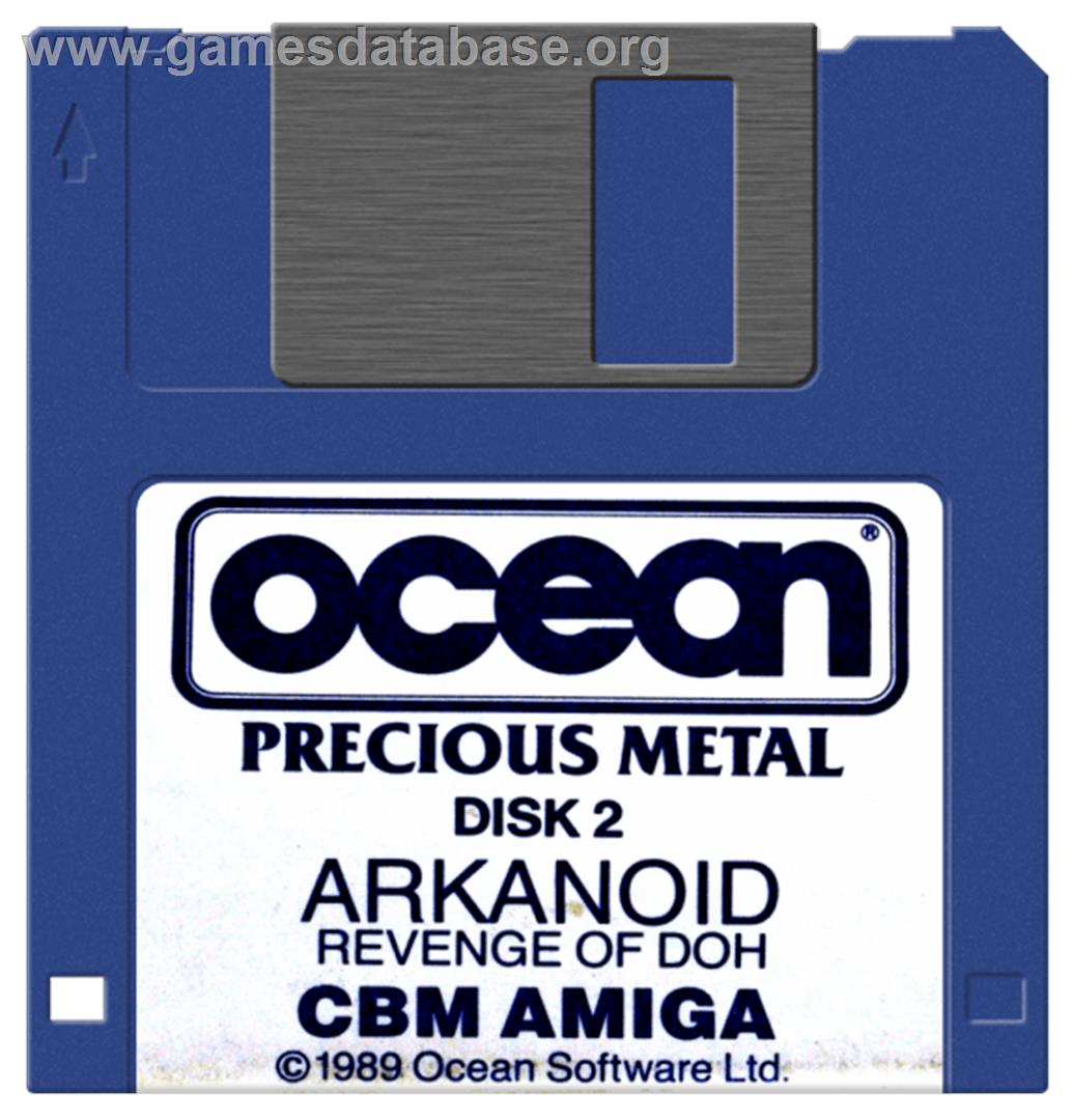 Arkanoid - Revenge of DOH - Commodore Amiga - Artwork - Disc