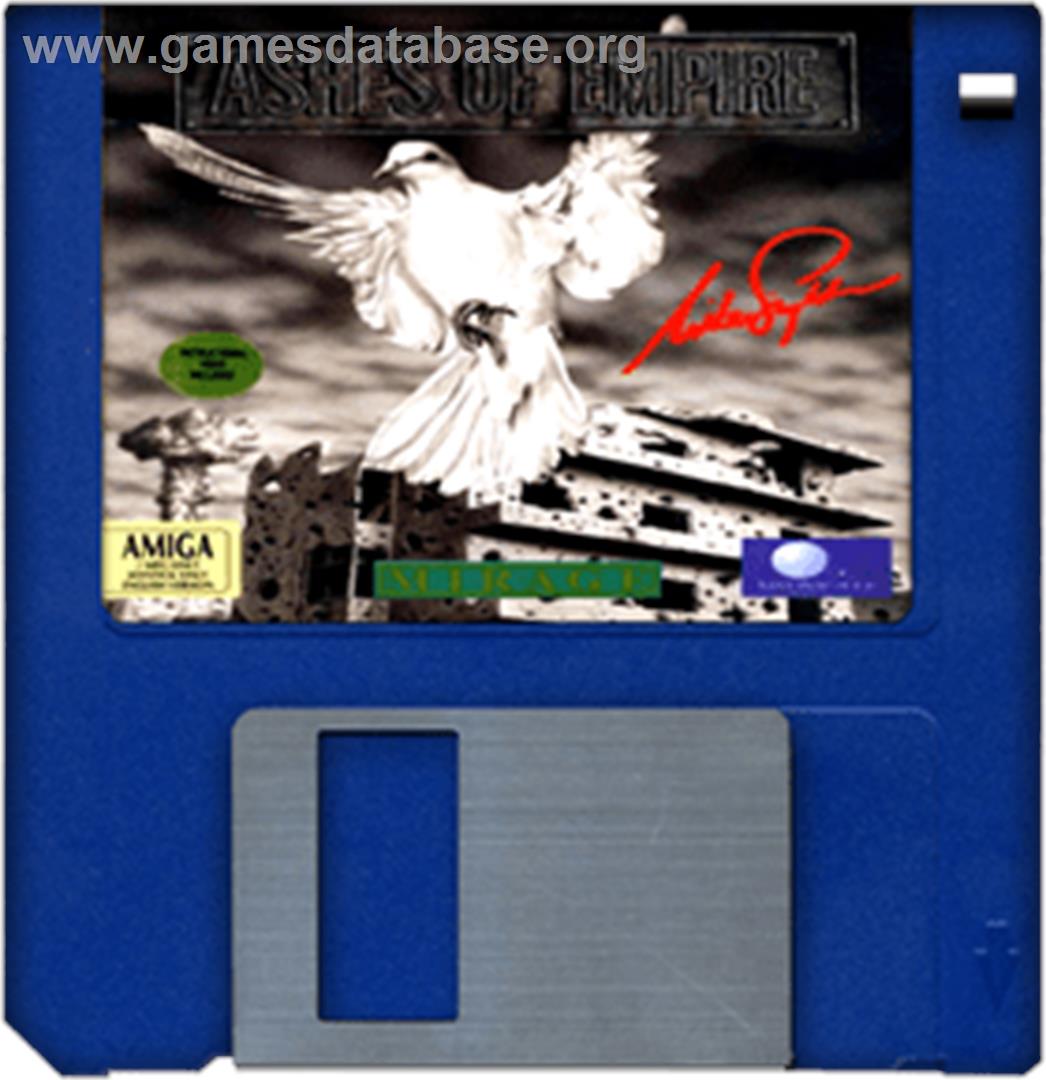 Ashes of Empire - Commodore Amiga - Artwork - Disc