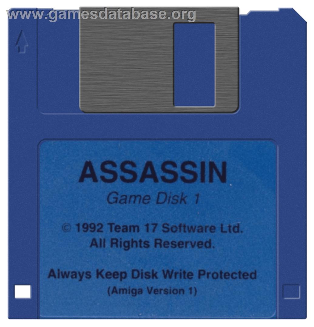 Assassin - Commodore Amiga - Artwork - Disc