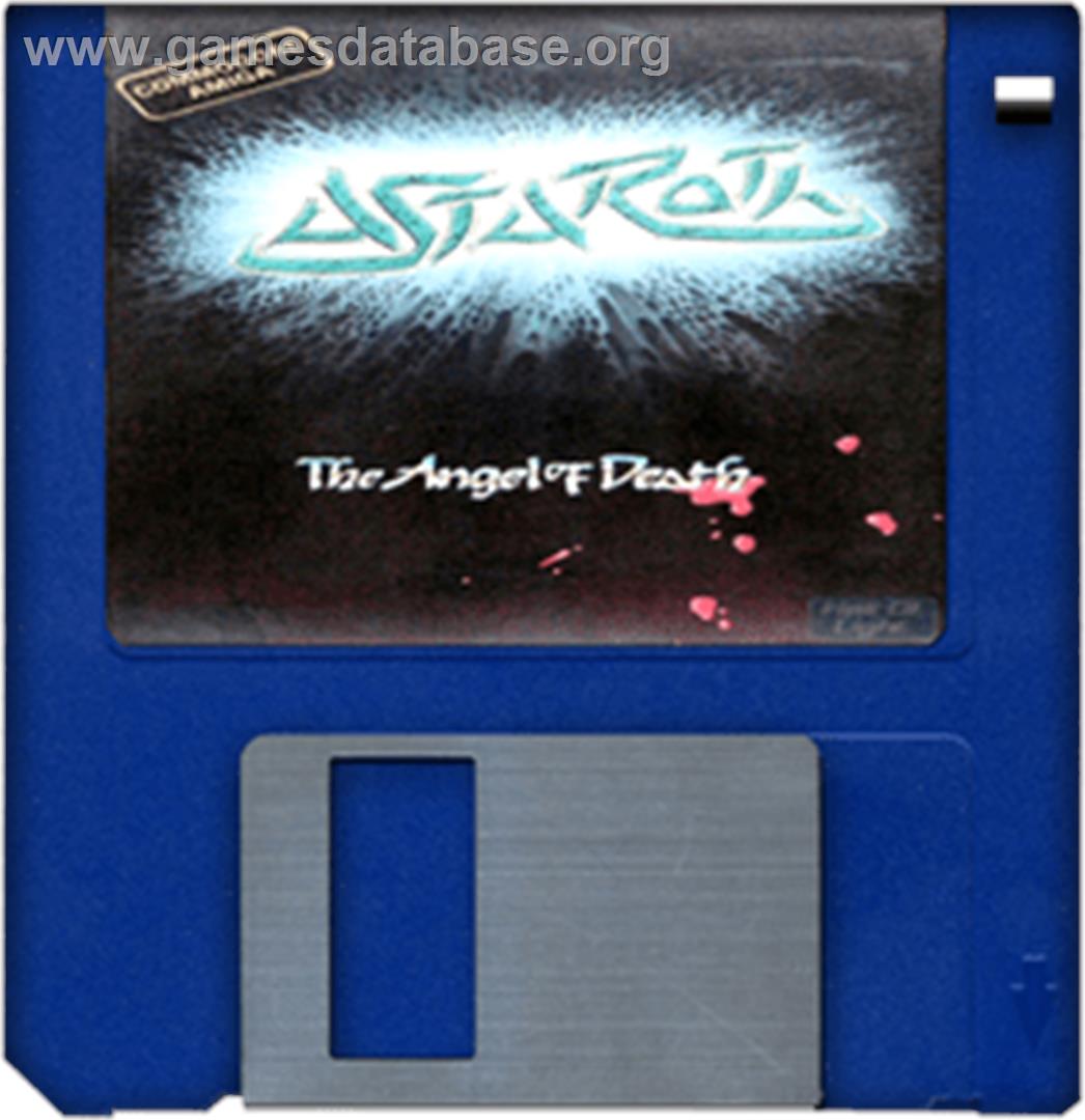 Astaroth: The Angel of Death - Commodore Amiga - Artwork - Disc
