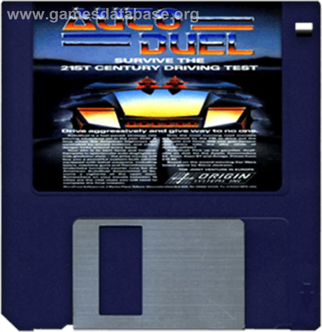 Auto Duel - Commodore Amiga - Artwork - Disc