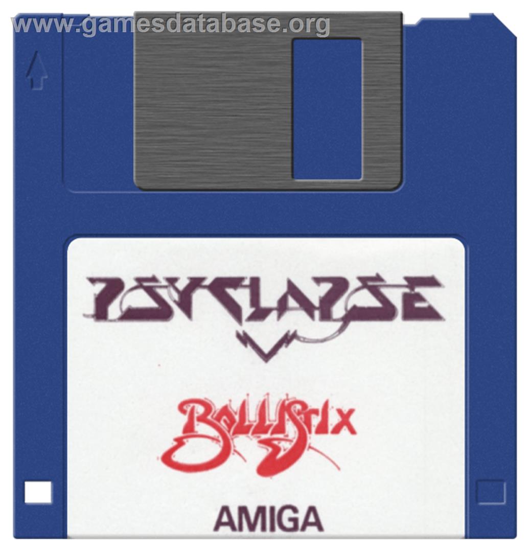 Ballistix - Commodore Amiga - Artwork - Disc