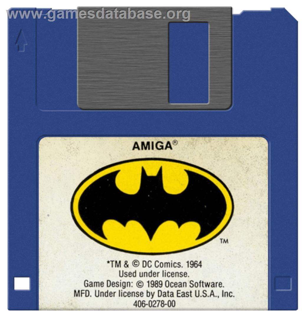 Batman: The Movie - Commodore Amiga - Artwork - Disc