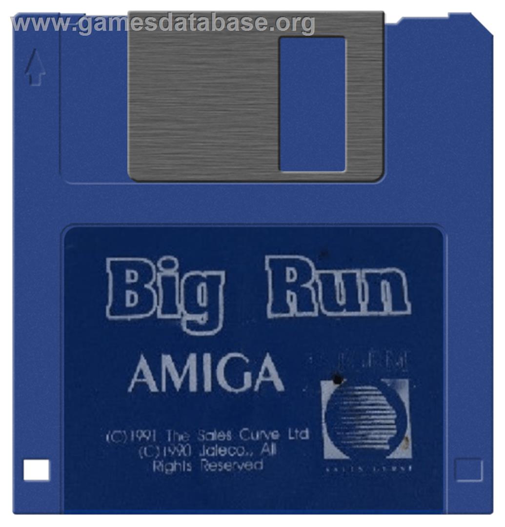 Big Run - Commodore Amiga - Artwork - Disc