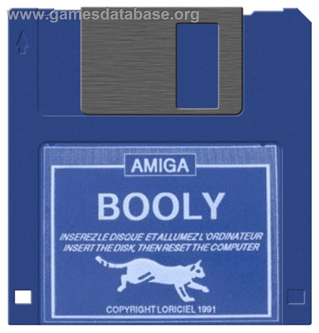 Booly - Commodore Amiga - Artwork - Disc
