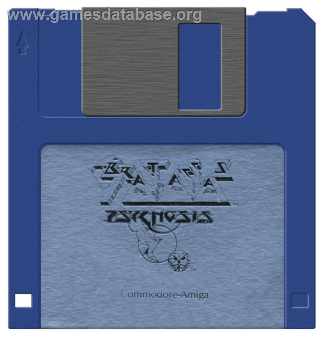 Brataccas - Commodore Amiga - Artwork - Disc