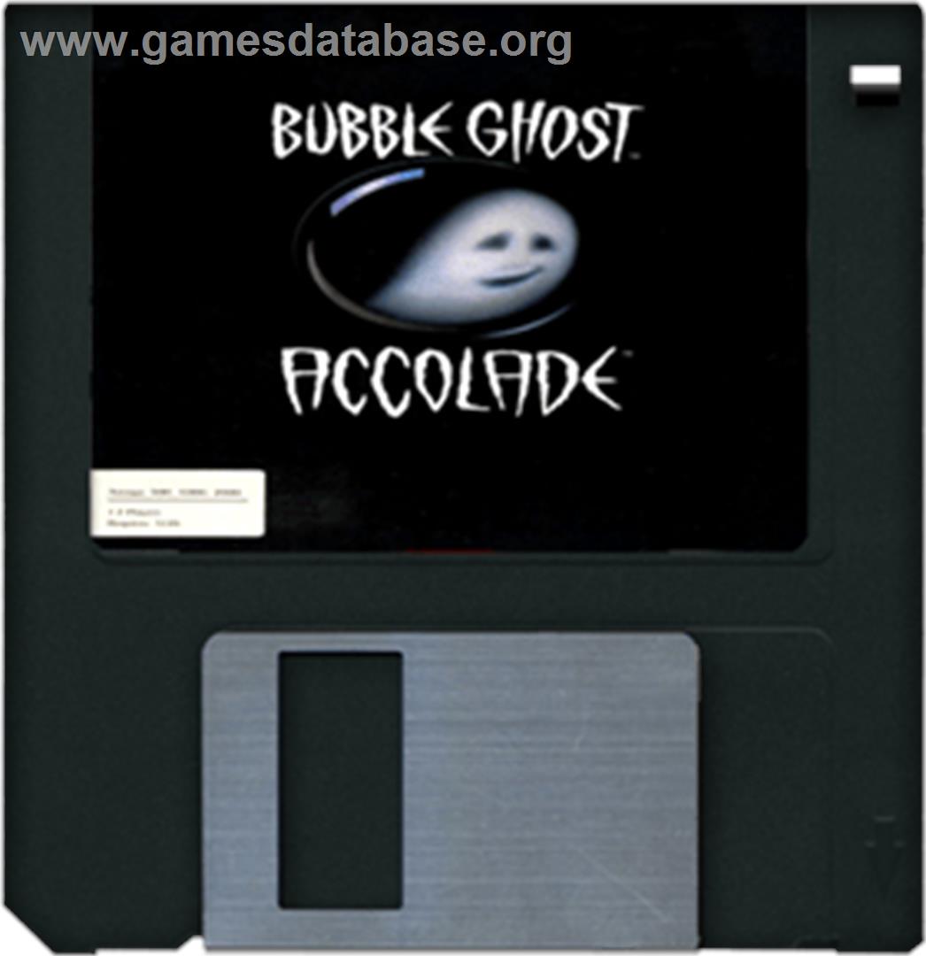 Bubble Ghost - Commodore Amiga - Artwork - Disc