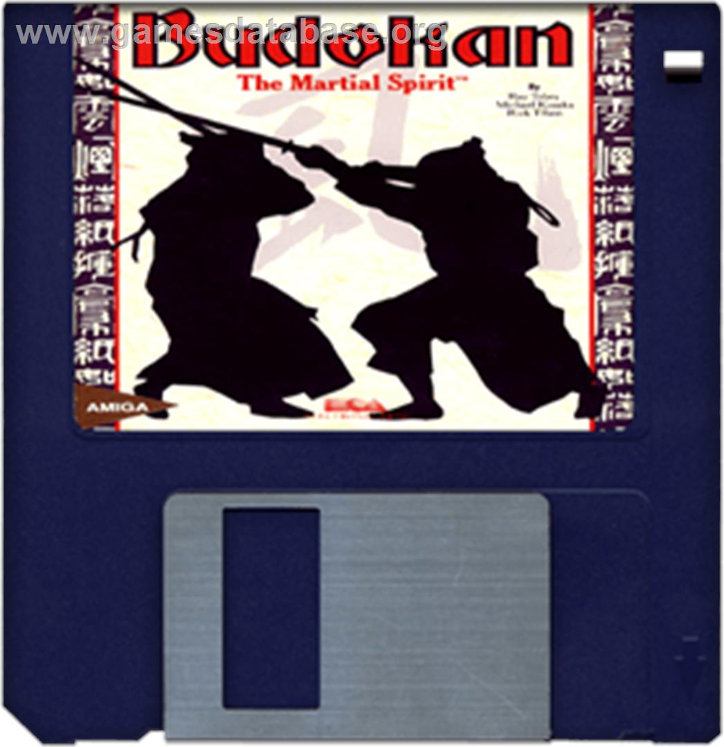 Budokan: The Martial Spirit - Commodore Amiga - Artwork - Disc