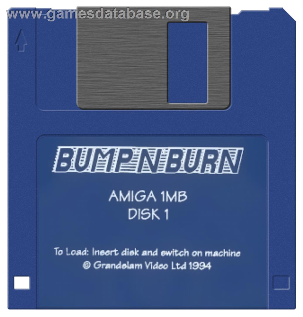 Bump 'n' Burn - Commodore Amiga - Artwork - Disc