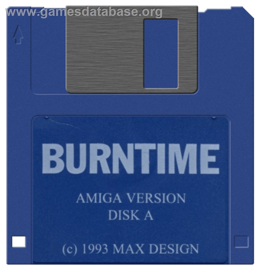 Burntime - Commodore Amiga - Artwork - Disc