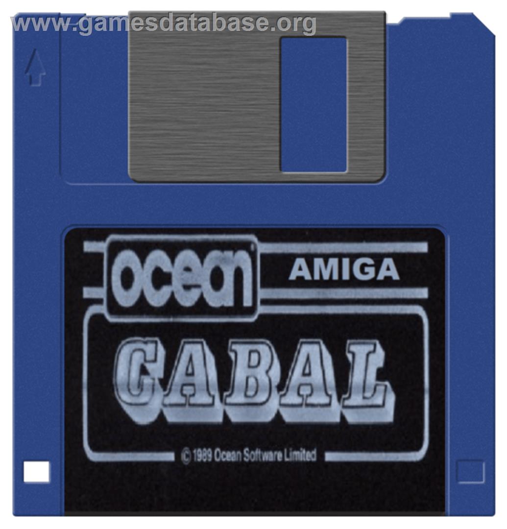 Cabal - Commodore Amiga - Artwork - Disc
