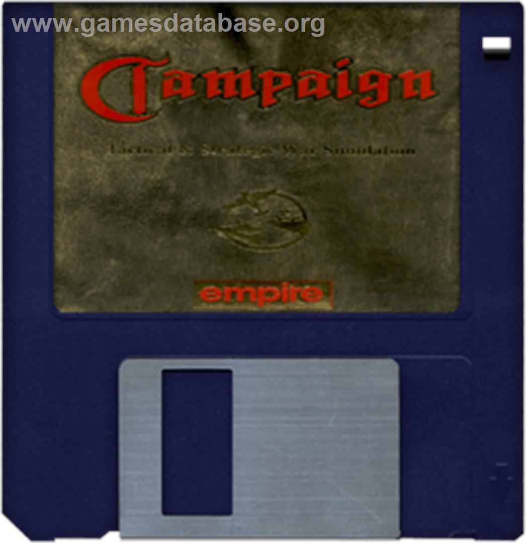 Campaign: From North Africa to Northern Europe - Commodore Amiga - Artwork - Disc