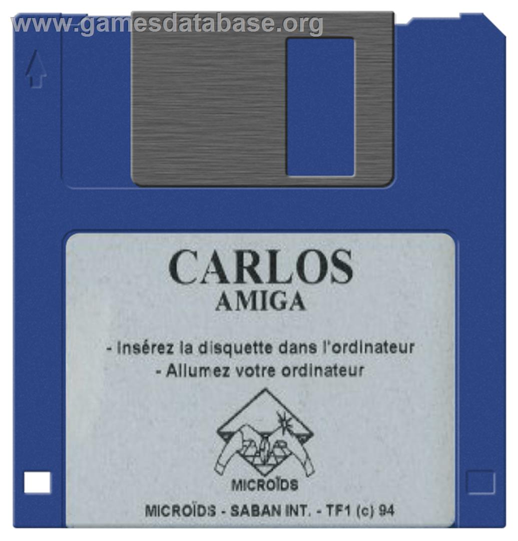 Carlos - Commodore Amiga - Artwork - Disc