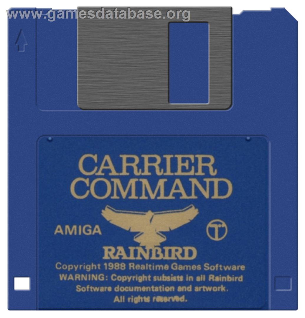 Carrier Command - Commodore Amiga - Artwork - Disc