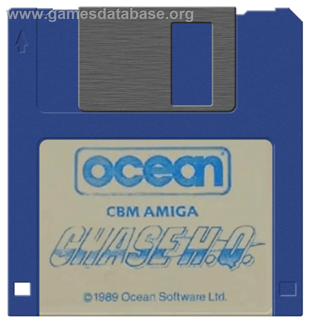 Chase H.Q. - Commodore Amiga - Artwork - Disc