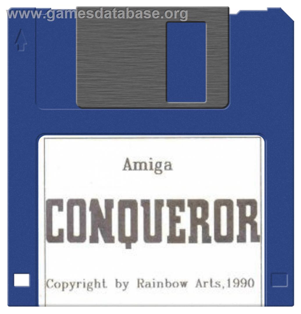 Conqueror - Commodore Amiga - Artwork - Disc