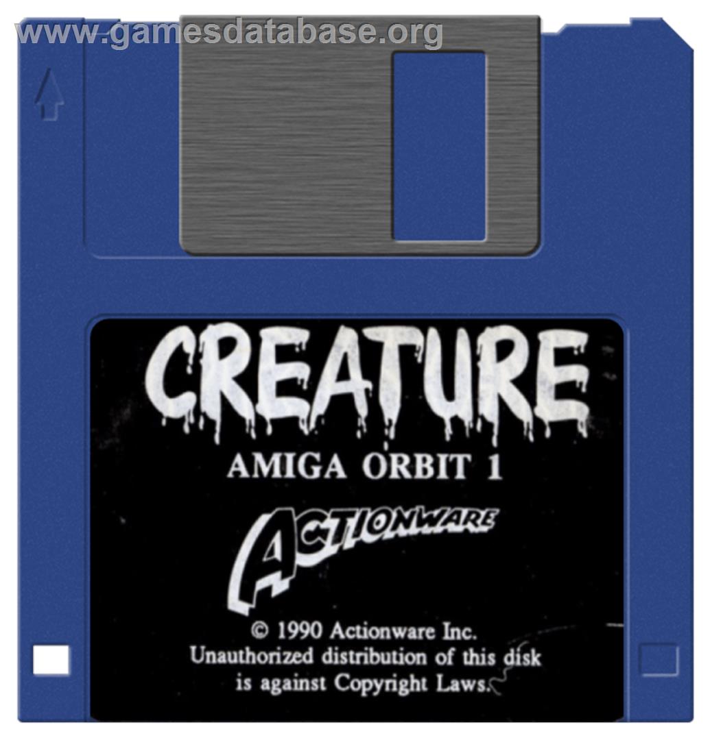 Creature - Commodore Amiga - Artwork - Disc