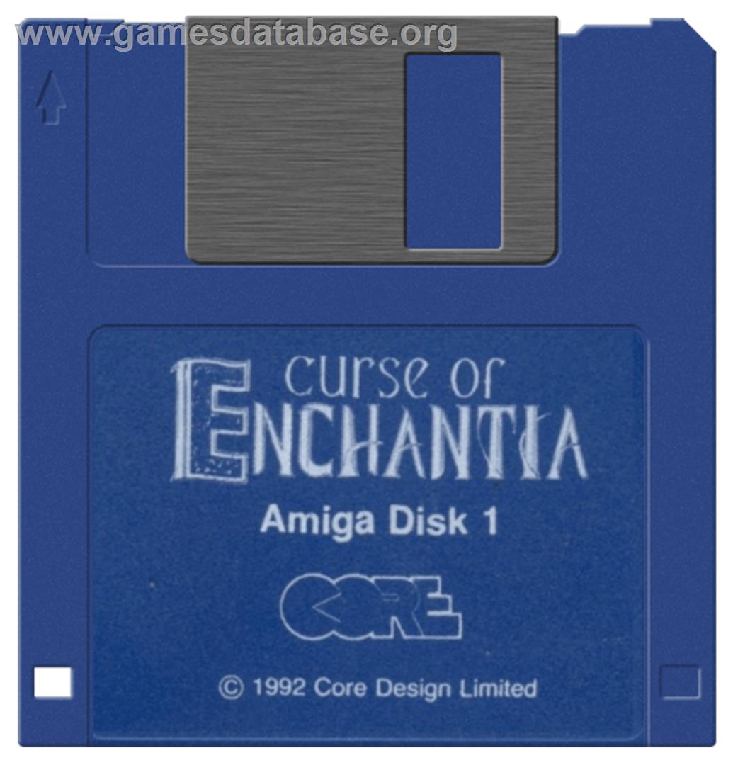 Curse of Enchantia - Commodore Amiga - Artwork - Disc