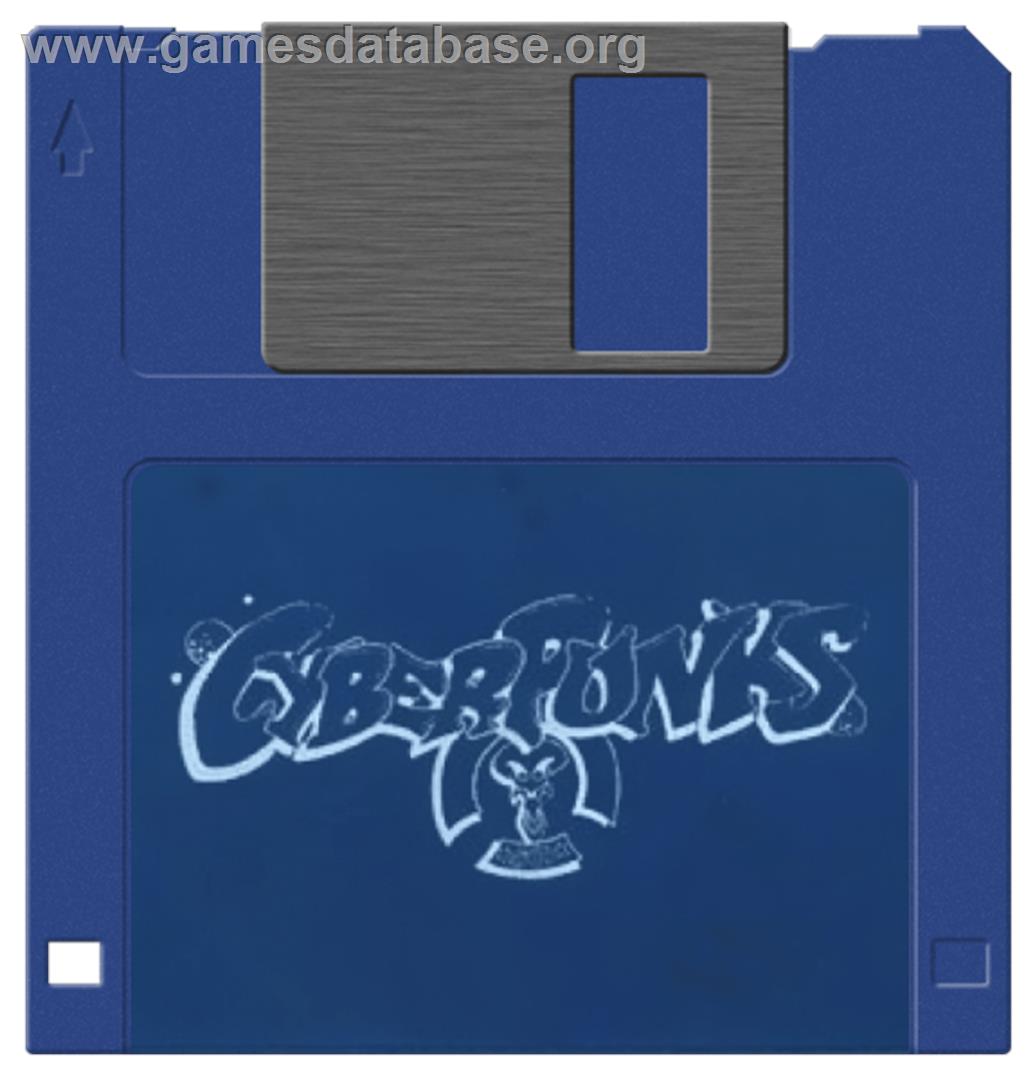 CyberPunks - Commodore Amiga - Artwork - Disc