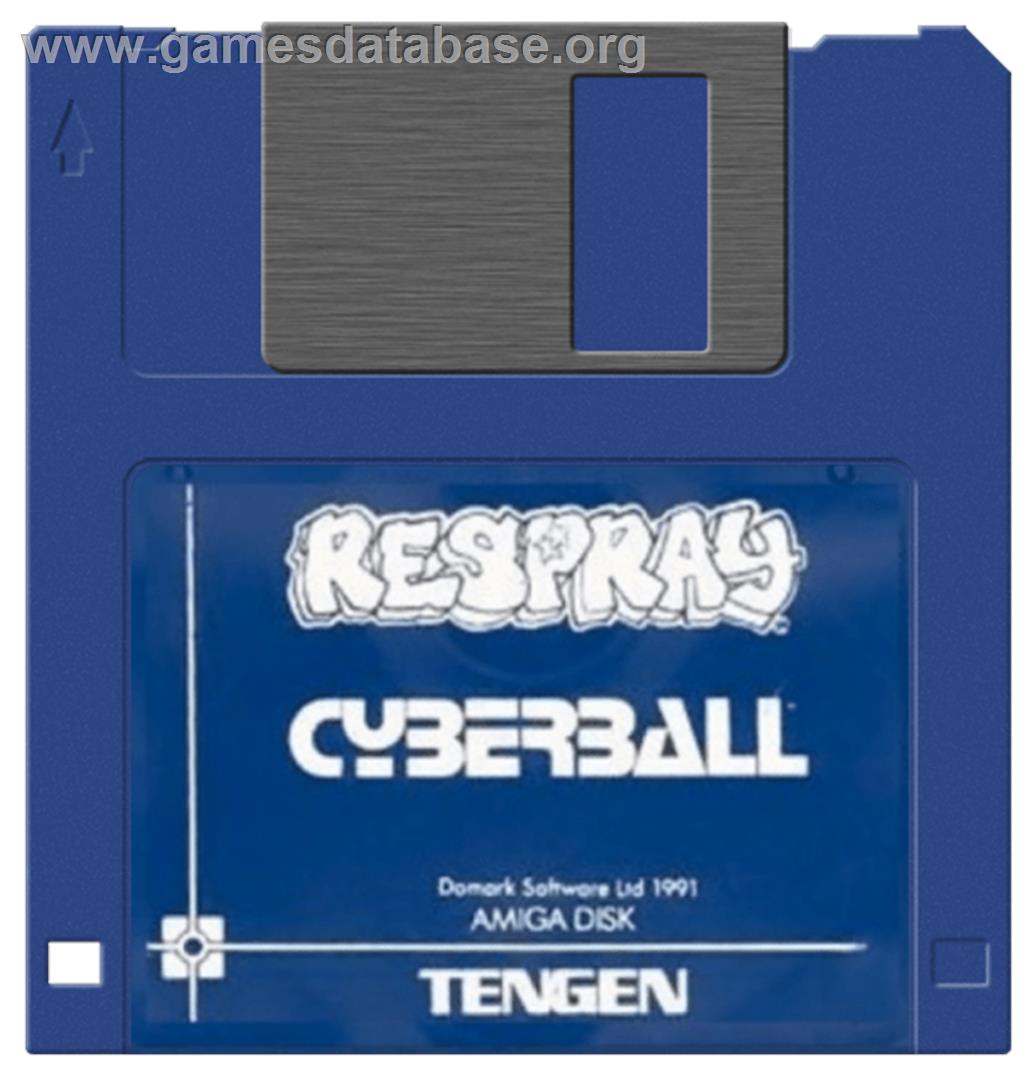 Cyberball - Commodore Amiga - Artwork - Disc