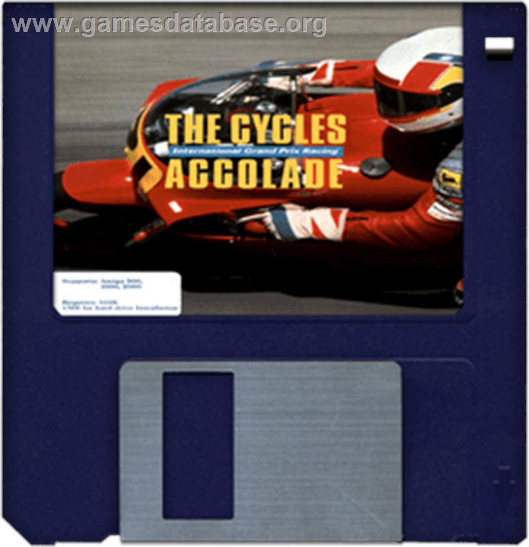 Cycles: International Grand Prix Racing - Commodore Amiga - Artwork - Disc