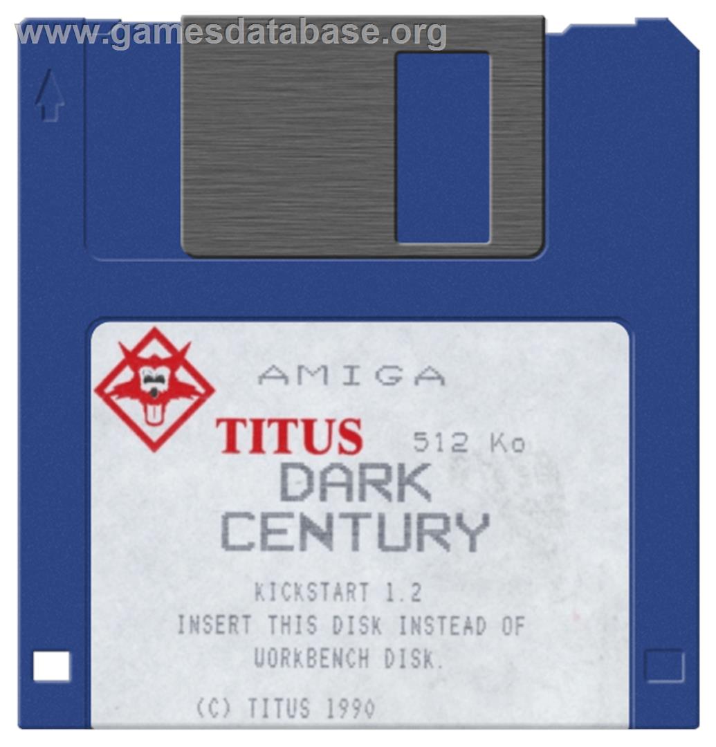 Dark Century - Commodore Amiga - Artwork - Disc