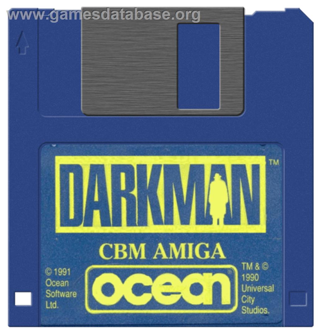 Darkman - Commodore Amiga - Artwork - Disc