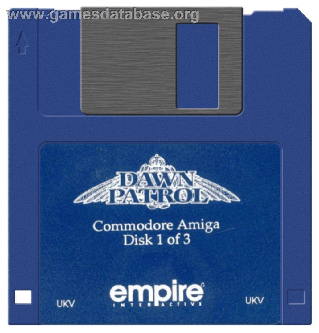 Dawn Patrol - Commodore Amiga - Artwork - Disc