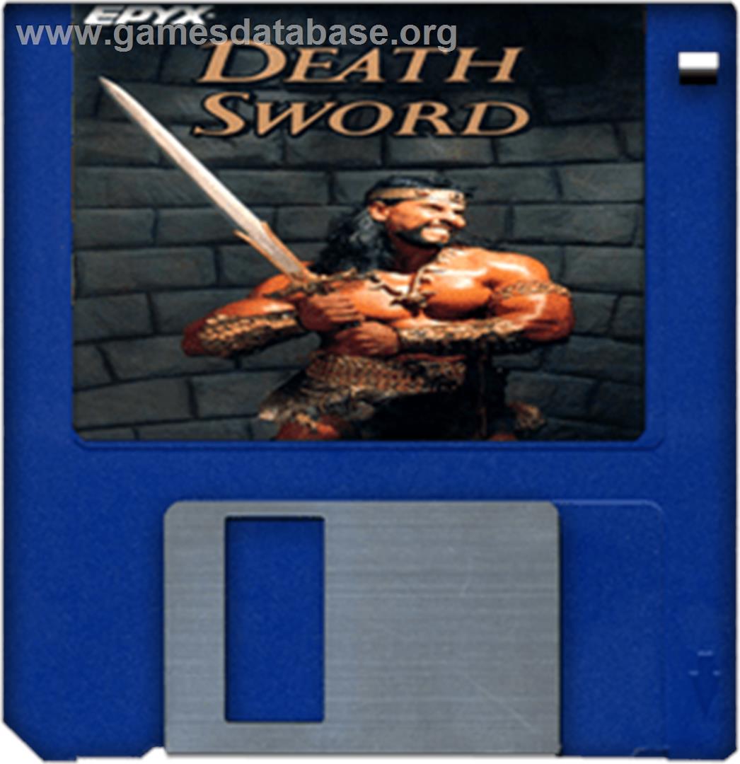 Death Sword - Commodore Amiga - Artwork - Disc