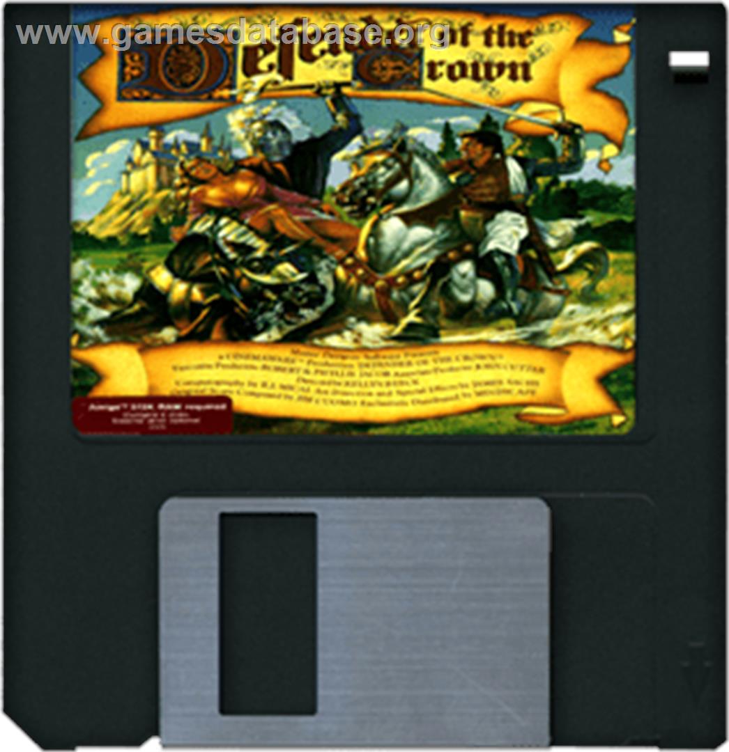 Defender of the Crown - Commodore Amiga - Artwork - Disc