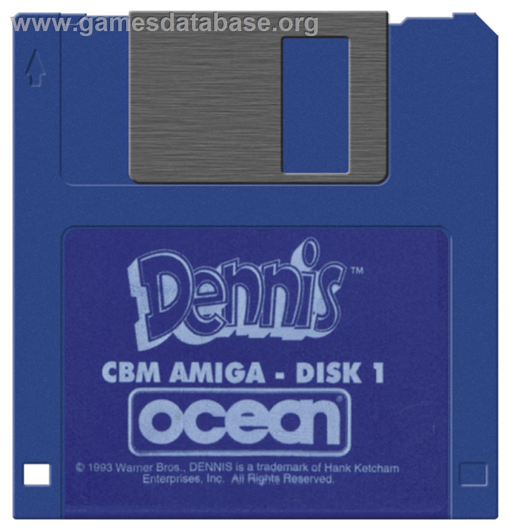 Dennis - Commodore Amiga - Artwork - Disc
