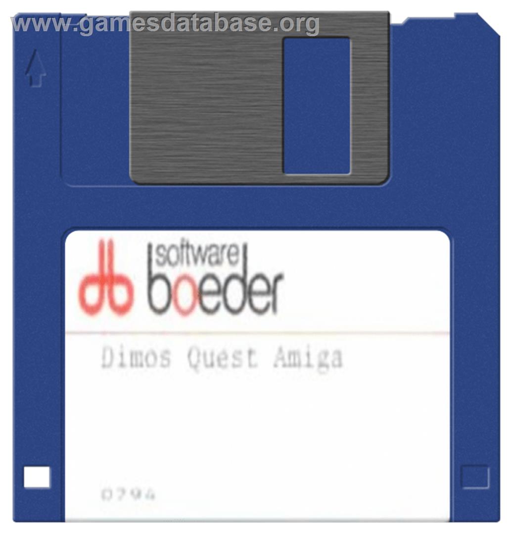 Dimo's Quest - Commodore Amiga - Artwork - Disc