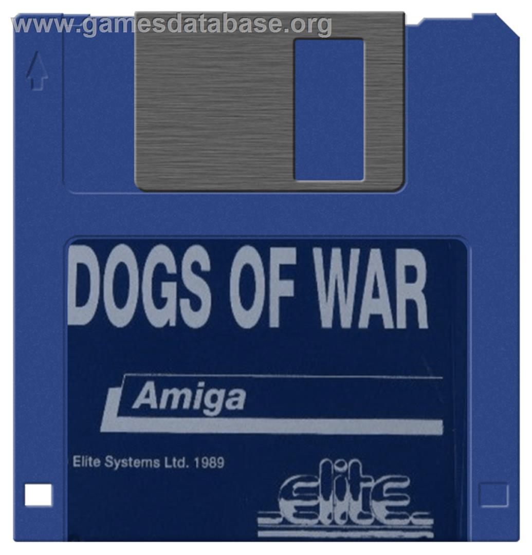 Dogs of War - Commodore Amiga - Artwork - Disc