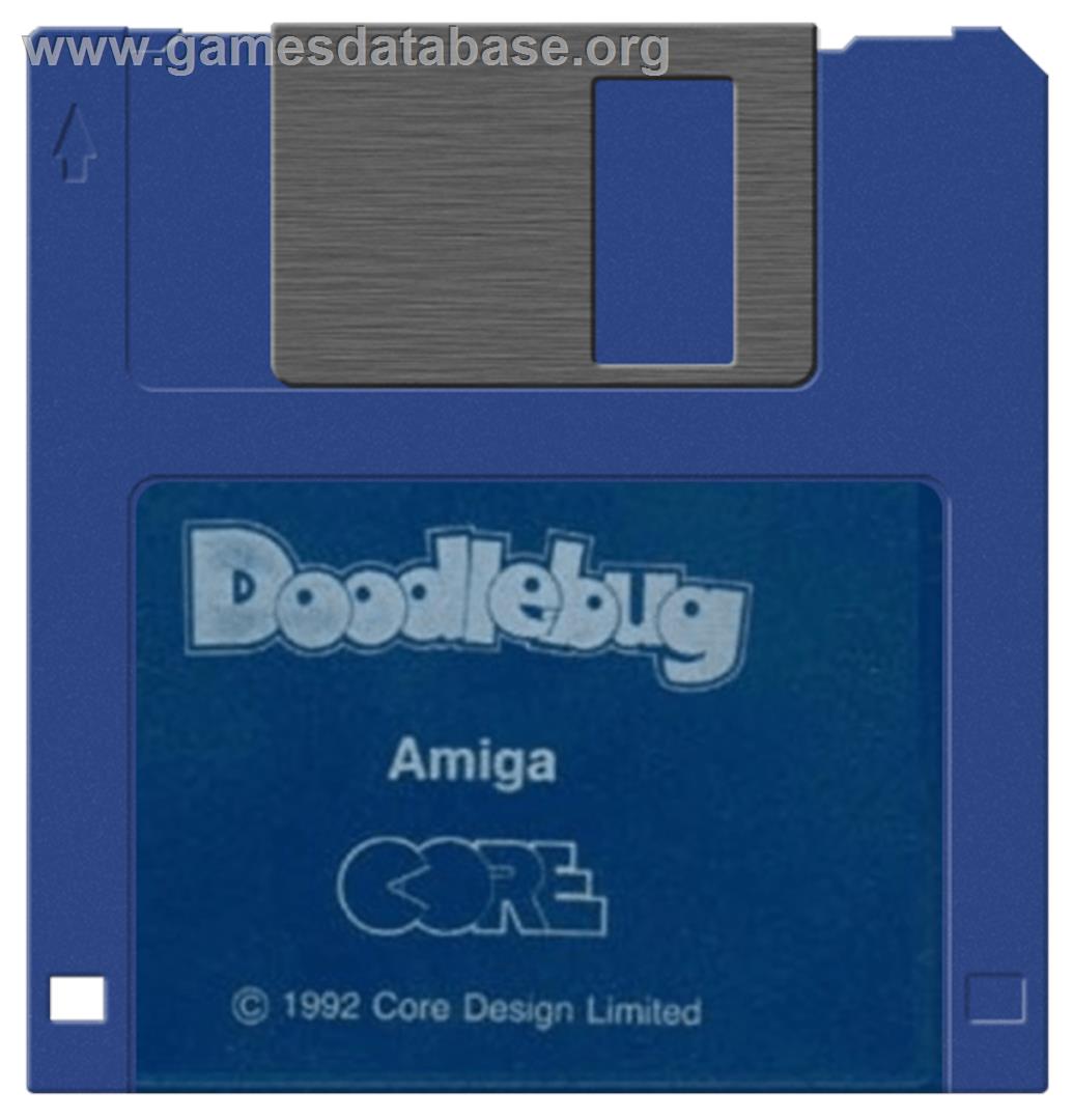 Doodle Bug: Bug Bash 2 - Commodore Amiga - Artwork - Disc