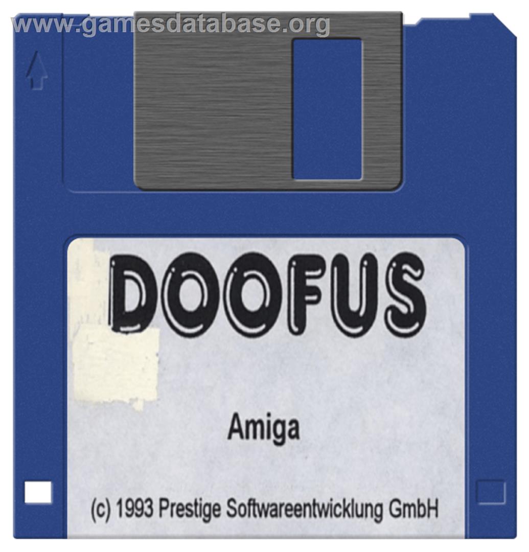 Doofus - Commodore Amiga - Artwork - Disc