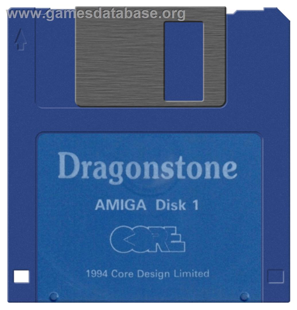 Dragonstone - Commodore Amiga - Artwork - Disc