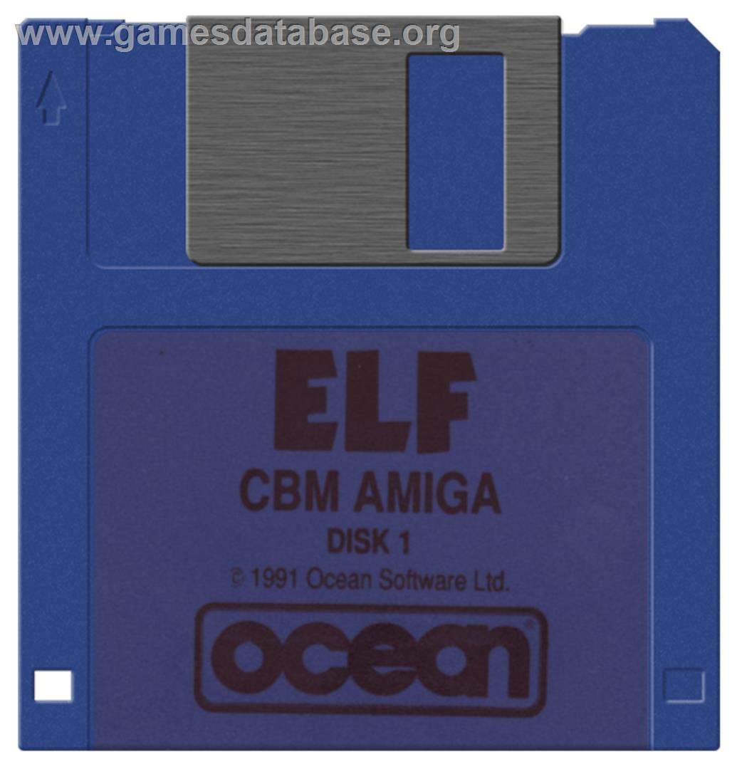 Elf - Commodore Amiga - Artwork - Disc