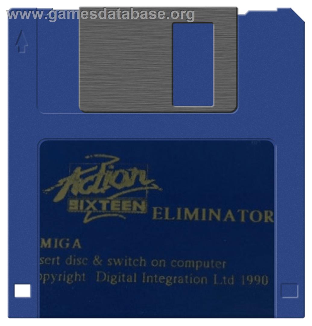 Eliminator - Commodore Amiga - Artwork - Disc