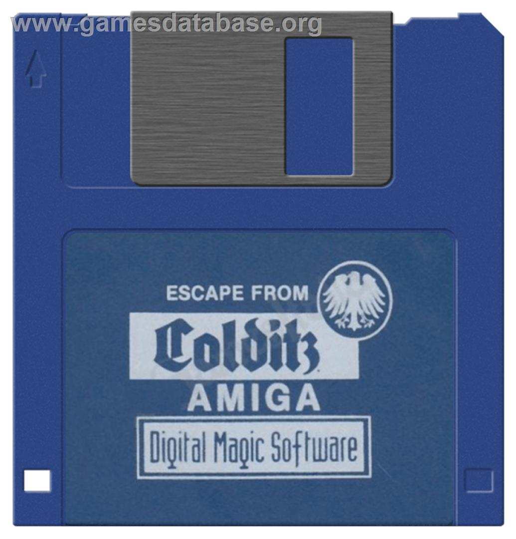 Escape from Colditz - Commodore Amiga - Artwork - Disc