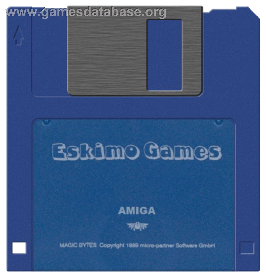 Eskimo Games - Commodore Amiga - Artwork - Disc