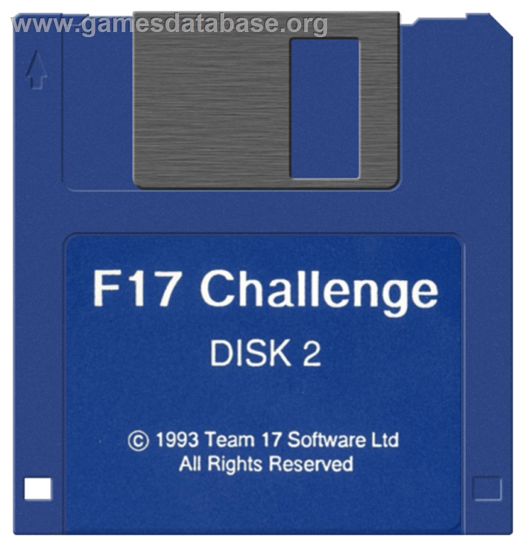 F17 Challenge - Commodore Amiga - Artwork - Disc