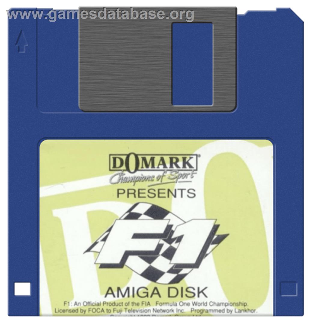 F1 - Commodore Amiga - Artwork - Disc