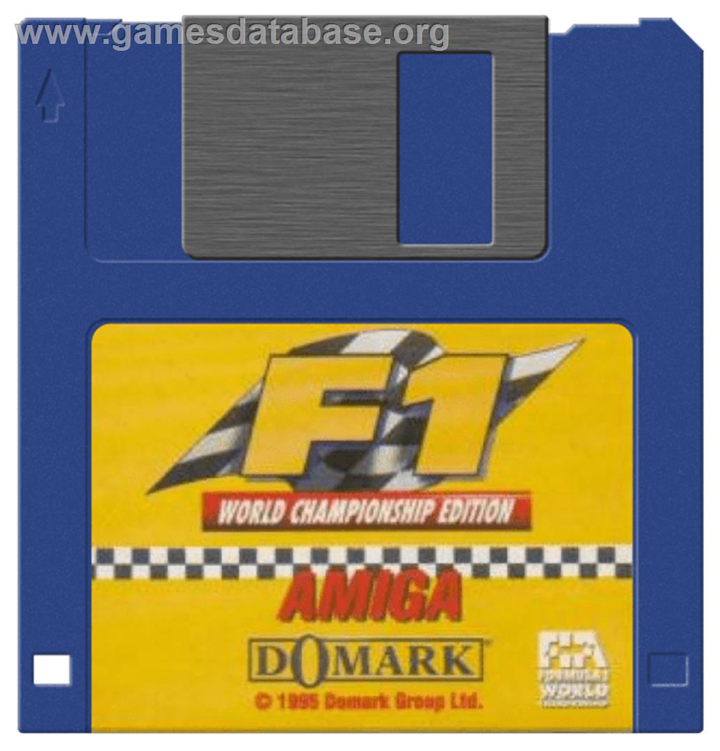 F1 World Championship Edition - Commodore Amiga - Artwork - Disc