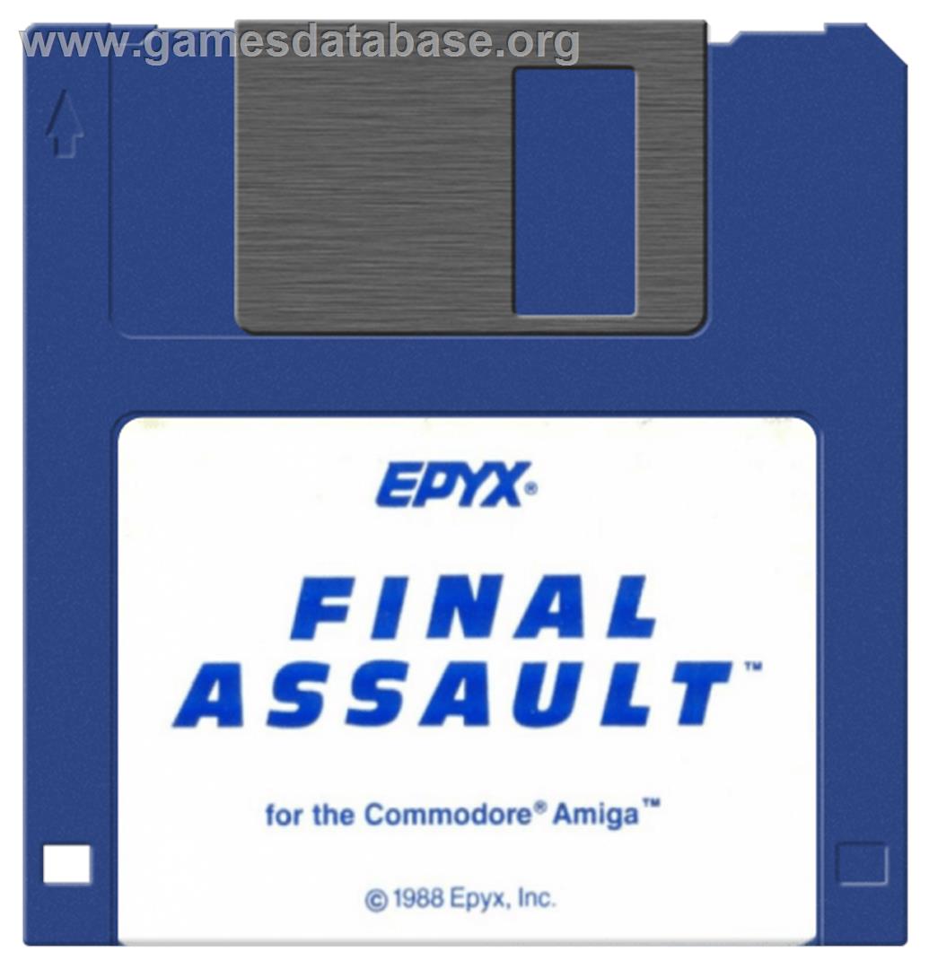 Final Assault - Commodore Amiga - Artwork - Disc