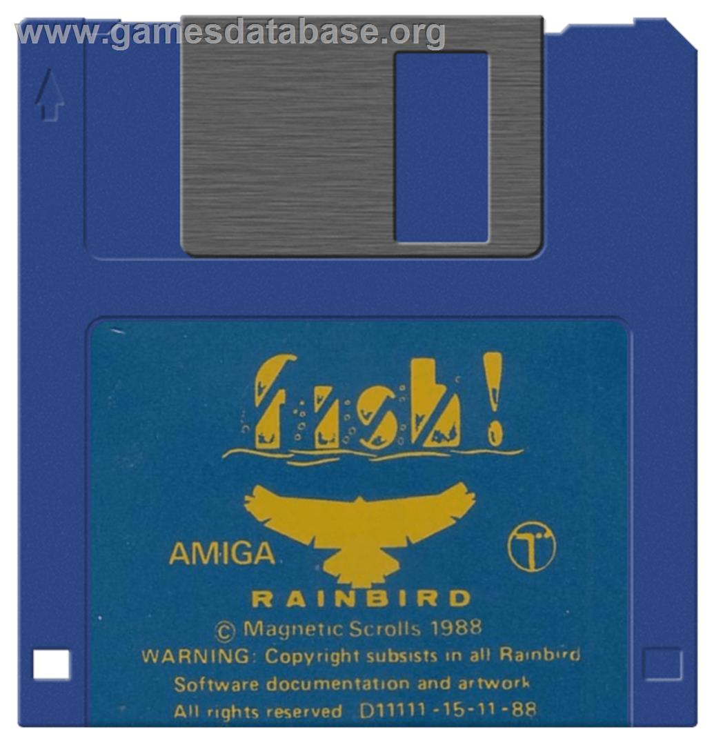 Fish - Commodore Amiga - Artwork - Disc