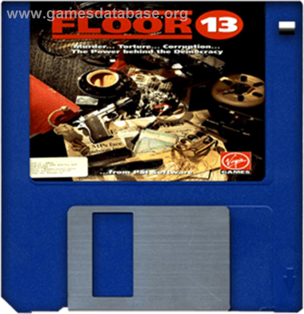 Floor 13 - Commodore Amiga - Artwork - Disc