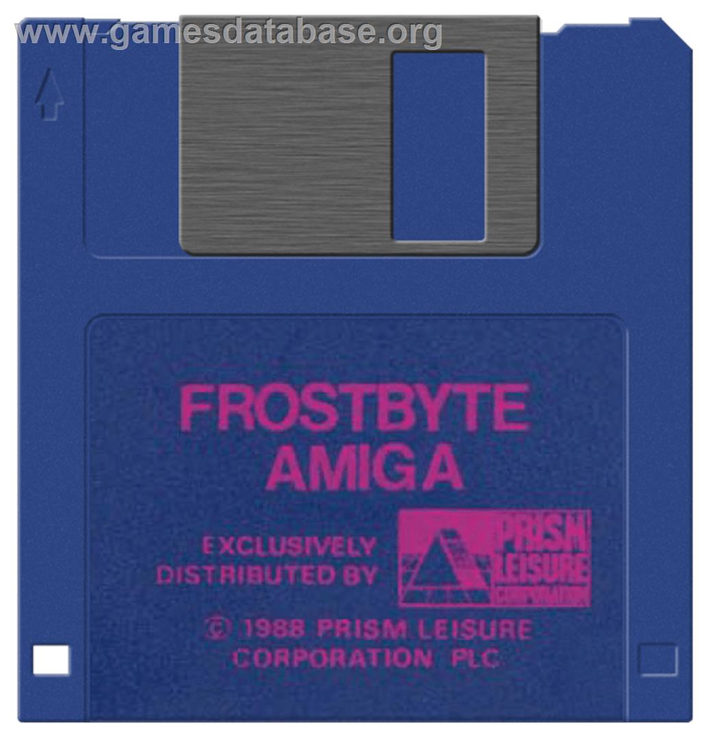 Frost Byte - Commodore Amiga - Artwork - Disc