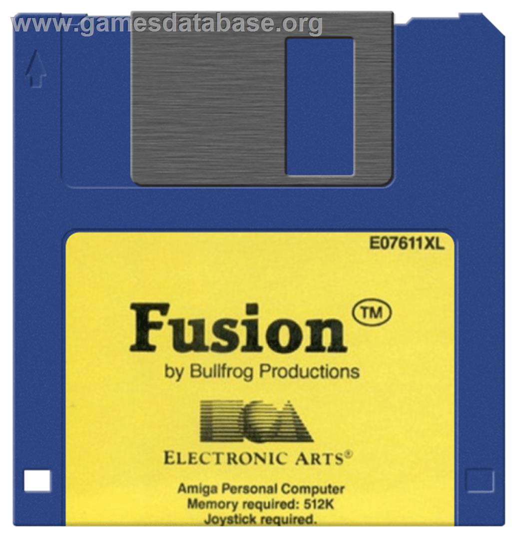 Fusion - Commodore Amiga - Artwork - Disc